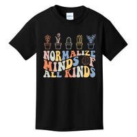 Inclusion Normalize Minds Of All Kinds Autism Awareness Kids T-Shirt