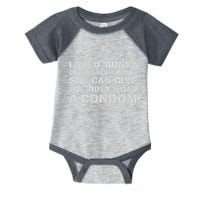 I Need Money To Go Back To 1941 So I Can Give Joe Biden4s Dad A Condom Infant Baby Jersey Bodysuit