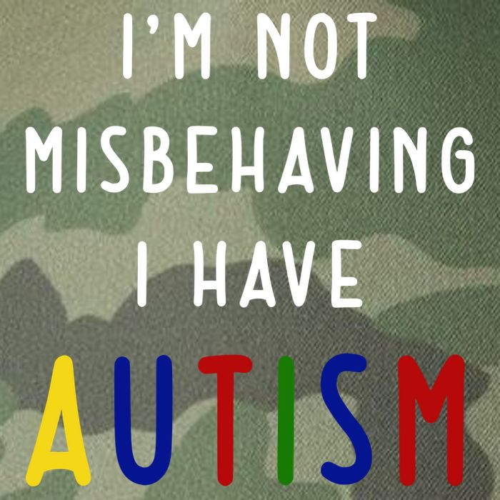 I'm Not Misbehaving I Have Autism Legacy Tie Dye Trucker Hat