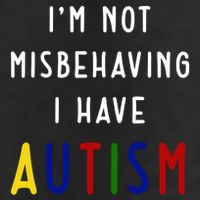 I'm Not Misbehaving I Have Autism Microfiber Hand Towel