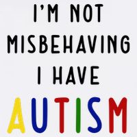 I'm Not Misbehaving I Have Autism Garment-Dyed Sweatshirt