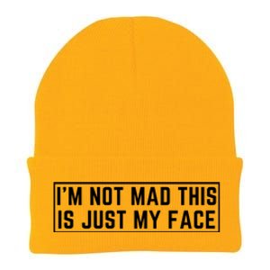 IM Not Mad This Is Just My Face Knit Cap Winter Beanie