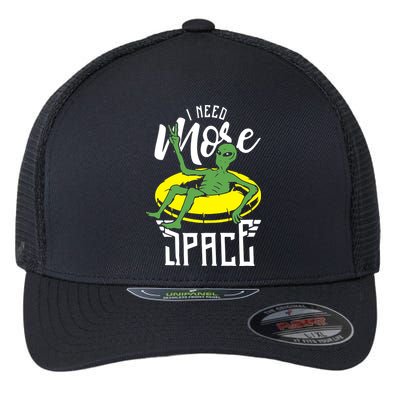 I Need More Space Flexfit Unipanel Trucker Cap