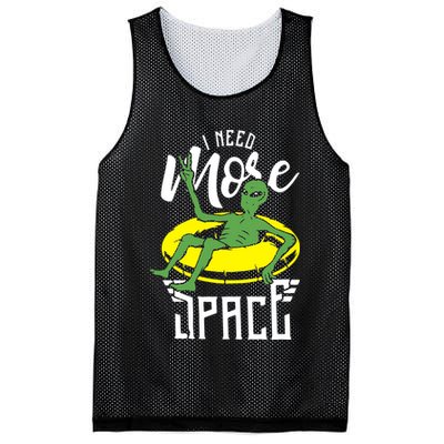 I Need More Space Mesh Reversible Basketball Jersey Tank