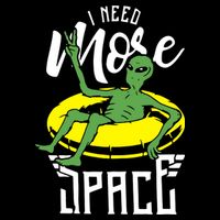 I Need More Space Women's Crop Top Tee