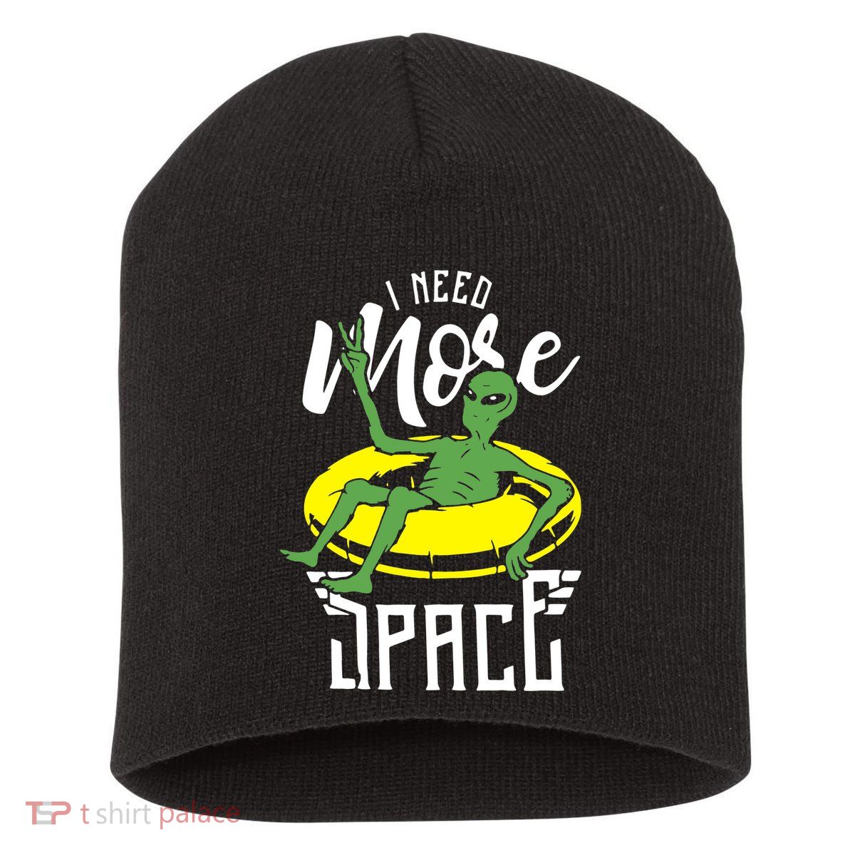 I Need More Space Short Acrylic Beanie