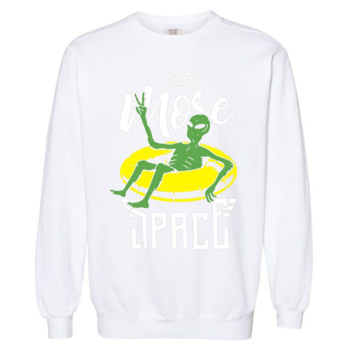 I Need More Space Garment-Dyed Sweatshirt