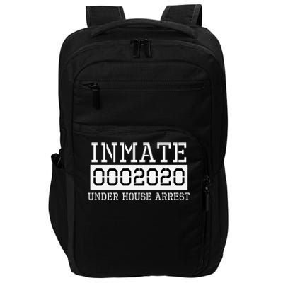 Inmate Under House Arrest Funny Prison Costume Impact Tech Backpack