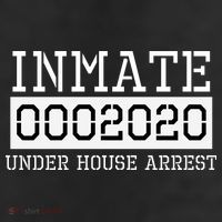 Inmate Under House Arrest Funny Prison Costume Trucker Hat