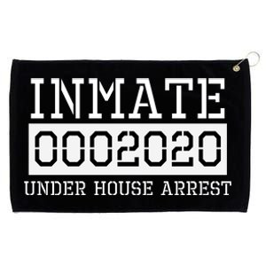 Inmate Under House Arrest Funny Prison Costume Grommeted Golf Towel