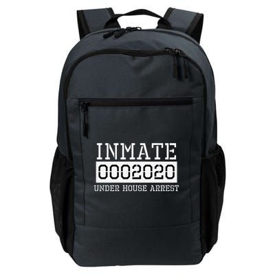 Inmate Under House Arrest Funny Prison Costume Daily Commute Backpack