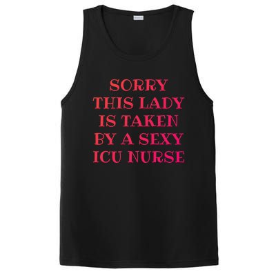 Icu Nurse Nursing Rn Valentines Day Gift PosiCharge Competitor Tank