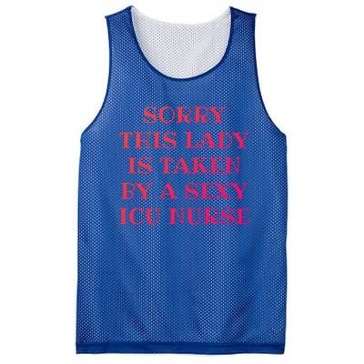 Icu Nurse Nursing Rn Valentines Day Gift Mesh Reversible Basketball Jersey Tank