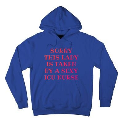 Icu Nurse Nursing Rn Valentines Day Gift Tall Hoodie