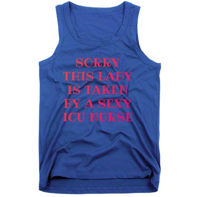 Icu Nurse Nursing Rn Valentines Day Gift Tank Top