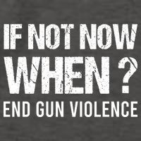 IF NOT NOW WHEN ? END GUN VIOLENCE Vector Backpack