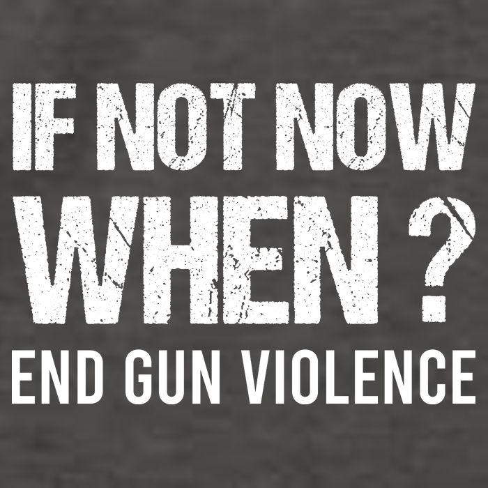 IF NOT NOW WHEN ? END GUN VIOLENCE Vector Backpack