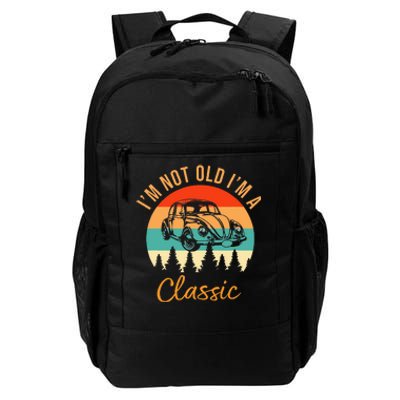 IM Not Old IM Classic Car Retro Daily Commute Backpack