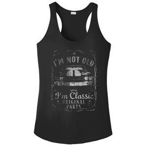 I'm Not Old I'm Classic Funny Car Gifts Wo Ladies PosiCharge Competitor Racerback Tank