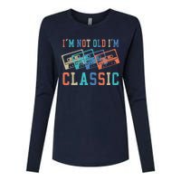 I'm Not Old Im Classic Grandpa Dad Birthday Gifts Rock Music Womens Cotton Relaxed Long Sleeve T-Shirt