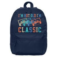 I'm Not Old Im Classic Grandpa Dad Birthday Gifts Rock Music 16 in Basic Backpack