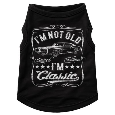 I'm Not Old I'm Classic Funny Car Vintage & Cars Doggie Tank