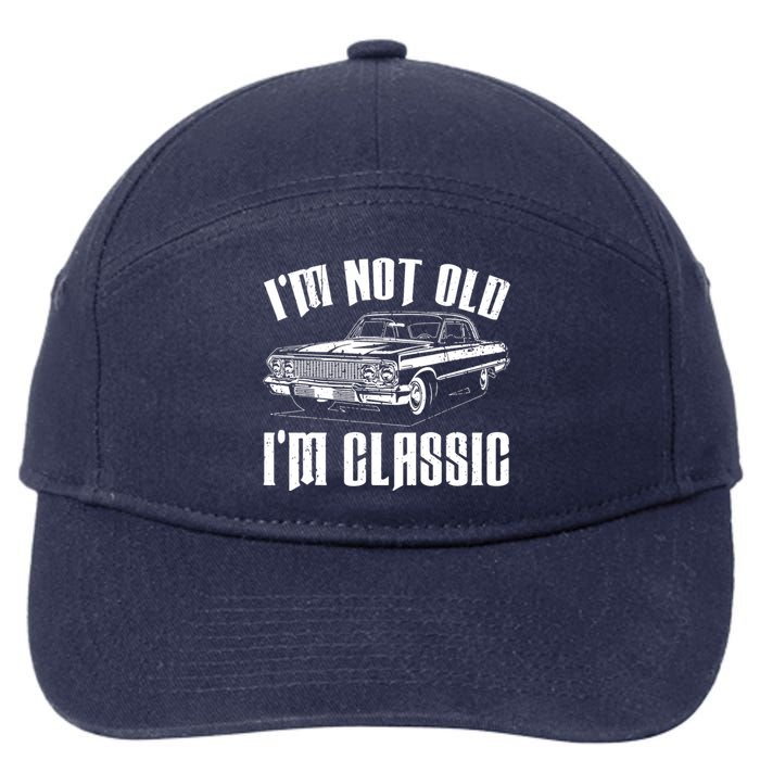 I'm Not Old I'm Classic 7-Panel Snapback Hat