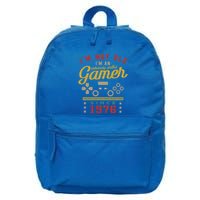 IM Not Old IM A Skilled Gamer 1976 Videogame Gaming Funny Gift 16 in Basic Backpack