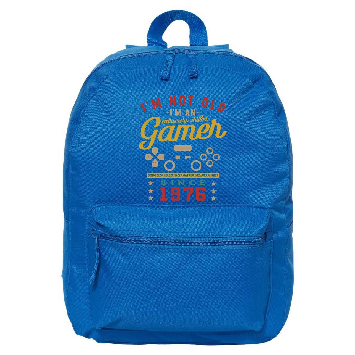 IM Not Old IM A Skilled Gamer 1976 Videogame Gaming Funny Gift 16 in Basic Backpack