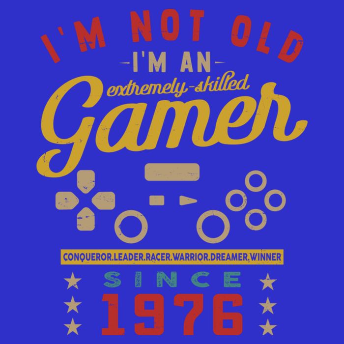 IM Not Old IM A Skilled Gamer 1976 Videogame Gaming Funny Gift 16 in Basic Backpack
