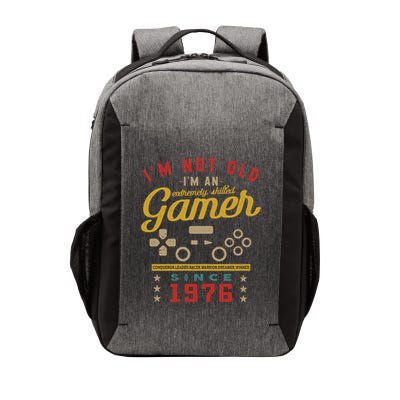 IM Not Old IM A Skilled Gamer 1976 Videogame Gaming Funny Gift Vector Backpack