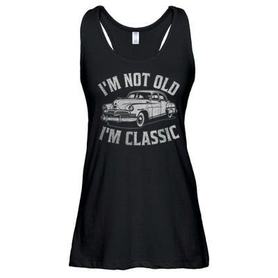 I'm Not Old I'm Classic Funny Car  Ladies Essential Flowy Tank