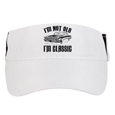 I'm Not Old I'm Classic Funny Car Quote Retro Vintage Car Adult Drive Performance Visor