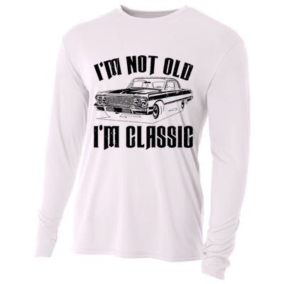 I'm Not Old I'm Classic Funny Car Quote Retro Vintage Car Cooling Performance Long Sleeve Crew