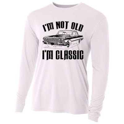 I'm Not Old I'm Classic Funny Car Quote Retro Vintage Car Cooling Performance Long Sleeve Crew