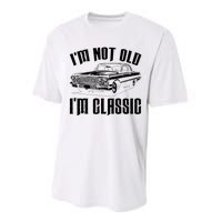 I'm Not Old I'm Classic Funny Car Quote Retro Vintage Car Performance Sprint T-Shirt