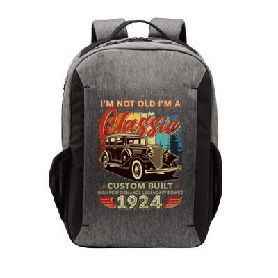 100th Birthday Im Not Old Im A Classic 1924 Custom Built Vector Backpack