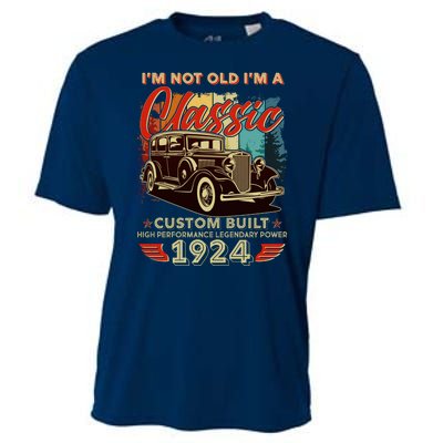 100th Birthday Im Not Old Im A Classic 1924 Custom Built Cooling Performance Crew T-Shirt