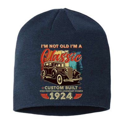 100th Birthday Im Not Old Im A Classic 1924 Custom Built Sustainable Beanie