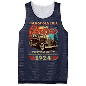 100th Birthday Im Not Old Im A Classic 1924 Custom Built Mesh Reversible Basketball Jersey Tank