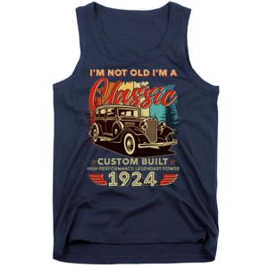 100th Birthday Im Not Old Im A Classic 1924 Custom Built Tank Top