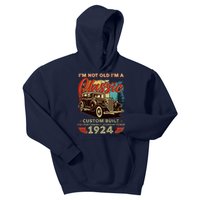 100th Birthday Im Not Old Im A Classic 1924 Custom Built Kids Hoodie