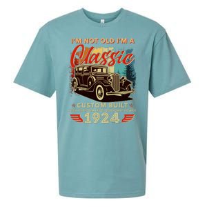 100th Birthday Im Not Old Im A Classic 1924 Custom Built Sueded Cloud Jersey T-Shirt