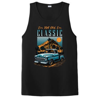 IM Not Old IM Classic Vintage Distressed Pickup Truck PosiCharge Competitor Tank