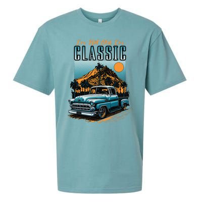 IM Not Old IM Classic Vintage Distressed Pickup Truck Sueded Cloud Jersey T-Shirt