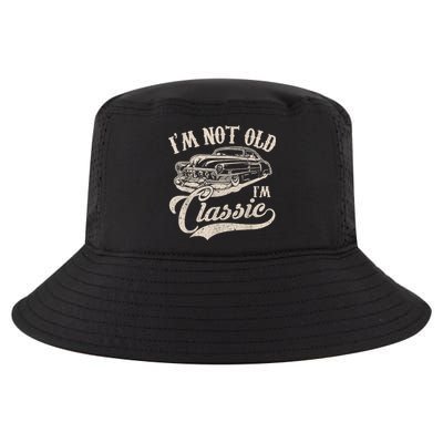 I'm Not Old I'm a Classic Funny Retro Vintage Car Lover Cool Comfort Performance Bucket Hat