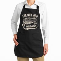 I'm Not Old I'm a Classic Funny Retro Vintage Car Lover Apron