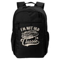 I'm Not Old I'm a Classic Funny Retro Vintage Car Lover Backpack
