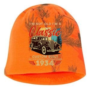 90th Birthday Im Not Old Im A Classic 1934 Custom Built Kati - Camo Knit Beanie