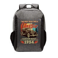 90th Birthday Im Not Old Im A Classic 1934 Custom Built Vector Backpack